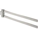 GROHE Selection двоен държач за кърпи 44 см, четкан хром, Supersteel (41063DC0)
