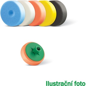 BOLL Houbička mini na leštění na závit měkká černá 80 mm