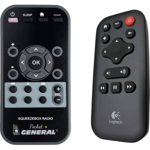 GENERAL LOGITECH Squeezebox Radio - дистанционно управление дубликат (Squeezebox Radio) Дистанционно