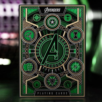 NNM карти за игра Avengers - The Infinity Saga - Green Version - T11-AVENGERS-DECK-GREEN