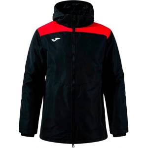 JOMA Анорак Joma Trivor II parka - Black (Black / Red)