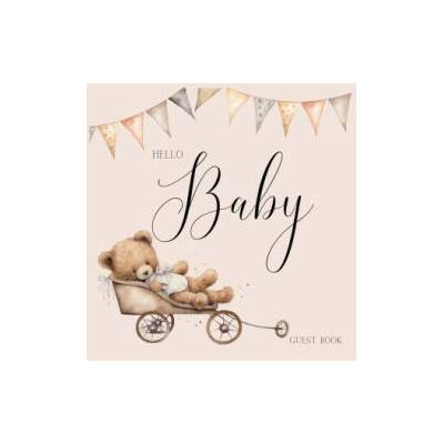 Bear Baby Shower Guest Book | Lulu and Bell