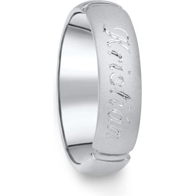 Danfil Prsten DF04 D bílé zlato