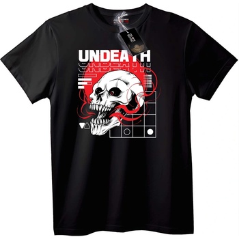NOONEBRAND Тениска Мъртвешки Череп - 2XL, Black