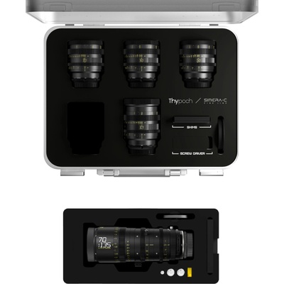 Thypoch Simera-C 28/35/50/75mm Catta Zoom 70-135mm (E_Black_Case_5pcs)