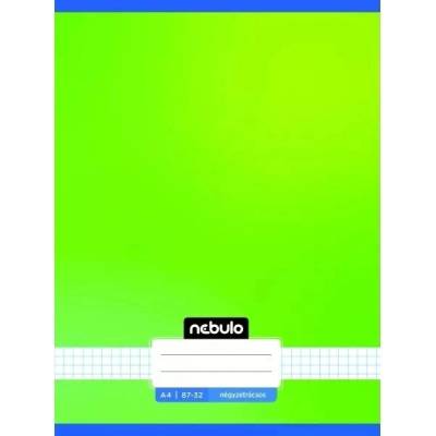 Monochrome a Gradient Sešit s čtverečkovaným papírem vzoru II A4
