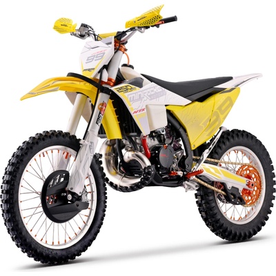 MiniRocket NTX99 MT250 – ostrý 2-taktný cross motocykel 224cc s výkonom 32 koní Žltá
