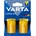 VARTA 4120101422 Longlife D (LR20) фолийни батерии 2бр. /опаковка (без пластмасова опаковка) (4120101422)