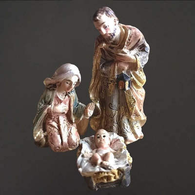 Amadea Figurky Svatá rodina 4 cm