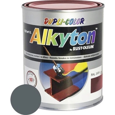Alkyton dupli color sivá tmavá RAL7005 lesklá 750 ml