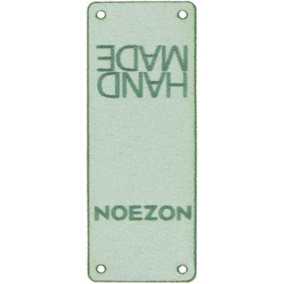 Kožená visačka Hand Made NOEZON mátově zelená