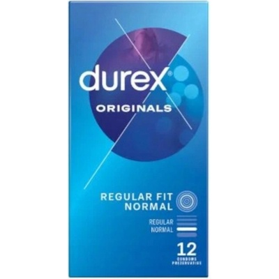 Durex Klasické hladké lubrikované 12 ks