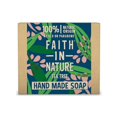 Faith Tea Tree rostlinné tuhé mýdlo 100 g