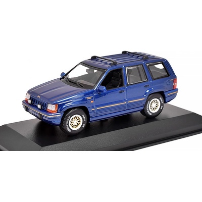 Minichamps Jeep Grand Cherokee 1995 modrá 1:43