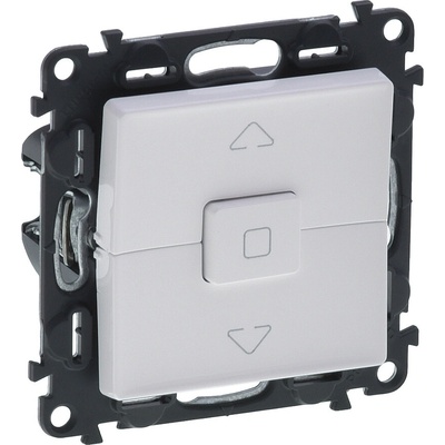 Legrand Ovládač žalúzií/roliet spínačový 10A/250V mechanické blokovanie (PS) biela Valena Life