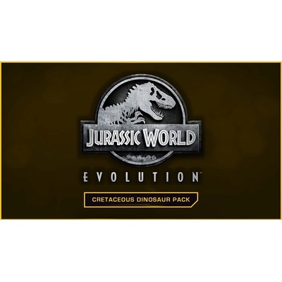 Jurassic World: Evolution Cretaceous Dinosaur Pack