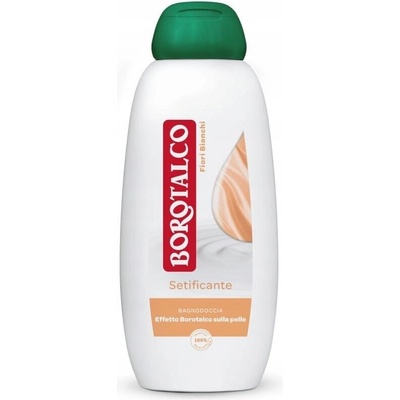Borotalco sprchový gél Biele kvety Hodvábna koža 450 ml