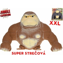 Jungle Expedition gorila super strečová 22 cm XXL 2 kg hnedá, čierna