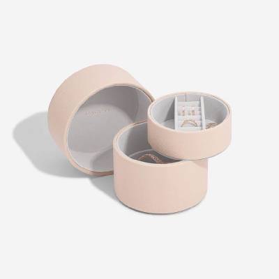Stackers kulátá šperkovnice Blush Bedside růžová 75674