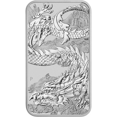 Perth Mint Stříbrná mince Dragon Rectangular 1 Oz – Sleviste.cz