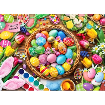 EUROGRAPHICS - Puzzle Easter Table - 1 000 piese