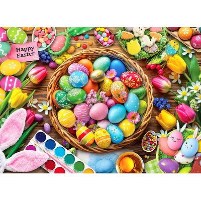 EUROGRAPHICS - Puzzle Easter Table - 1 000 piese