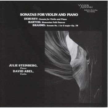 SACD Johannes Brahms - David Abel Julie Steinberg - Sonatas For Violine And Piano
