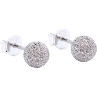 Rafity stříbrné náušnice kuličky E0168PZ-13