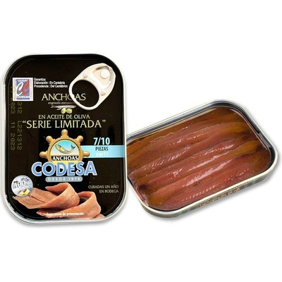 Codesa Anchoas Ančovičky kantabrijské v olivovém oleji Limitada 55 g