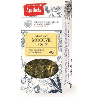 Apotheke Farmaceutická fakulta Močové cesty bylinný čaj sypaný 70 g