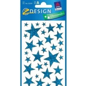Zdesign Stickers - Blue stars