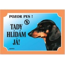 Dafiko Tabulka Jezevčík krátkosrstý černý