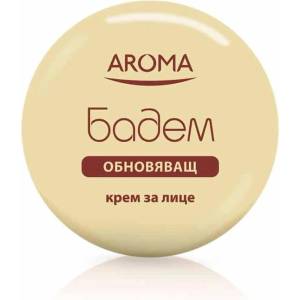 Aroma Обновяващ крем за лице с бадем, 75 ml