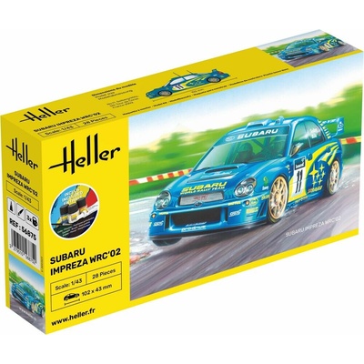 Heller Subaru Impreza WRC'02 STARTER KIT 1:43