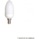 Zářivka kompaktní úsporná žárovka ECO 9 W E14 candle 2700K
