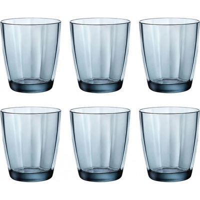 Bormioli Rocco sklenice na vodu Pur Modrá 6 x 300 ml