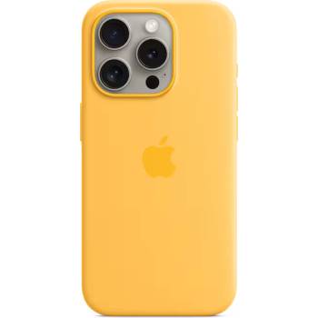 Предпазен калъф BeSmart Silicone Case with MagSafe за iPhone 15 Pro, Sunshine (DNH72FYBM)