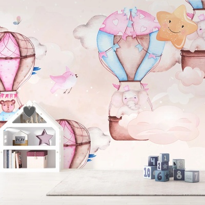 Art gift Фототапет - Приятели с балони