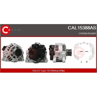 Generátor CASCO CAL15388AS