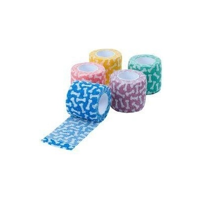 Fun-Flex Obinadlo elast. 5 cm x 4,5 m, Bones mix 10 ks