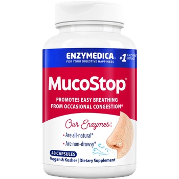 Enzymedica MucoStop - 48 капсули