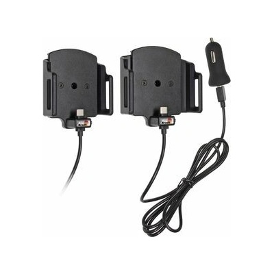 Brodit držiak do auta nastaviteľný s USB-C a nabíjaním z cig. zapaľovača/USB š. 62-77 mm, hr. 9-13 521841