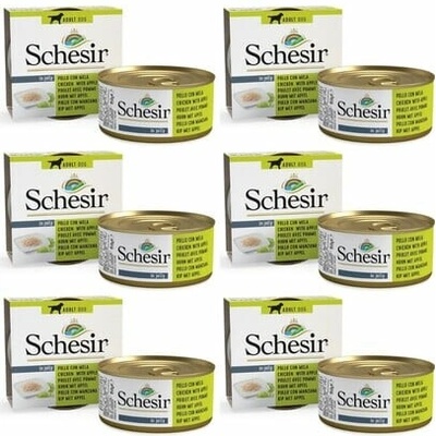 Schesir kuracie s jablkom 6 x 150 g