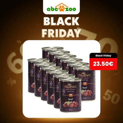 NUEVO CAT Adult hovädzie 12 x 400 g