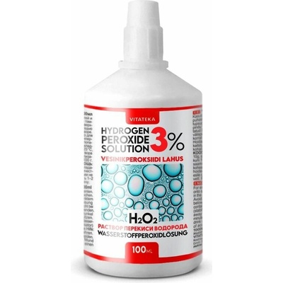 Roztok peroxidu vodíku 3 % - 100 ml - Vitateka