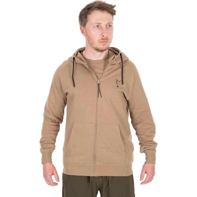 Fox Collection LW Zip Hoody Tan Ltd