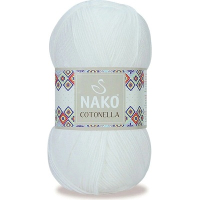 Nako Cotonella 208 bílá