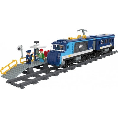 Playtive Clippys Stavebnice "Železnice" (osobní vlak)