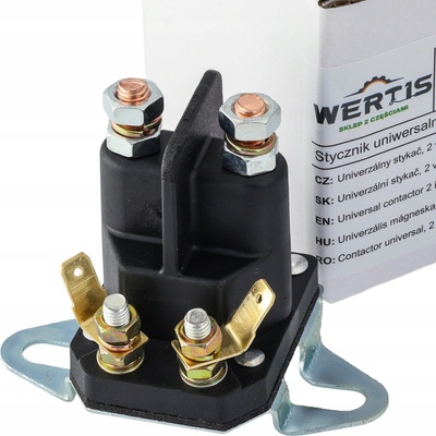 Solenoid Wertis, dvojitý elektromagnetický spínač 12V