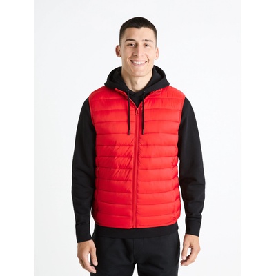 Celio Червена мъжка ватирана жилетка Celio Fulock Celio | Cherven | МЪЖЕ | S